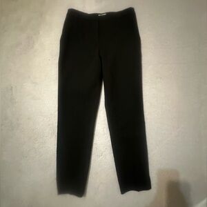 Black straight leg slacks size 4